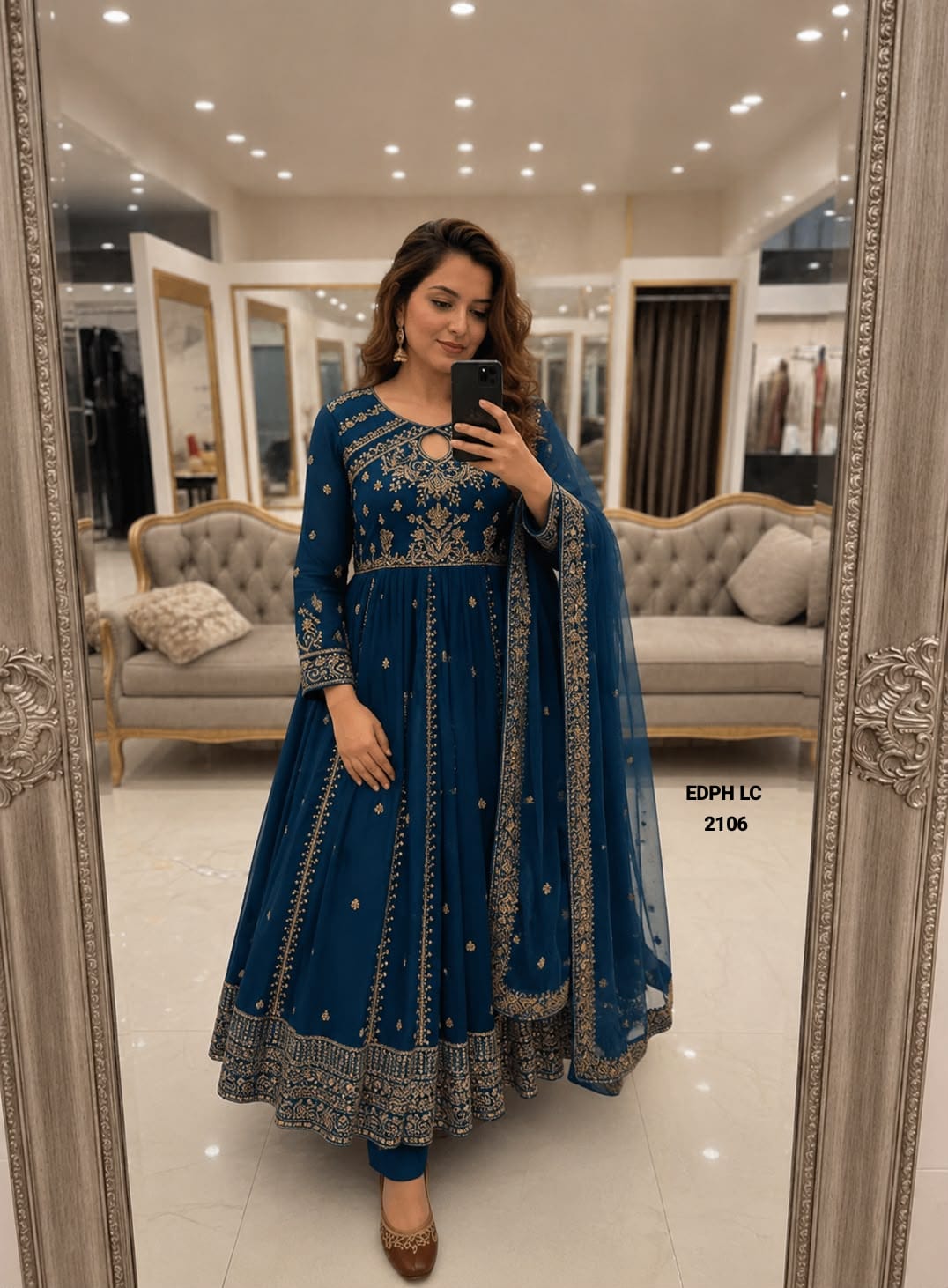 Majestic Charm Designer Wardrobe With This Newly Launched Anarkali Gown Set